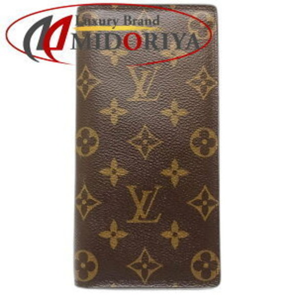 Louis Vuitton Brown Wallet Brazza Monogram Long Portefeuille - Picture 1 of 9